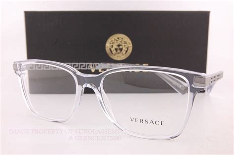 frames versace|Versace clear frame eyeglasses.